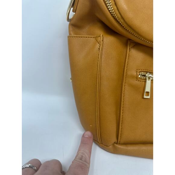 Fawn Design Mini Backpack Convertible Bag Tan - Picture 5 of 11